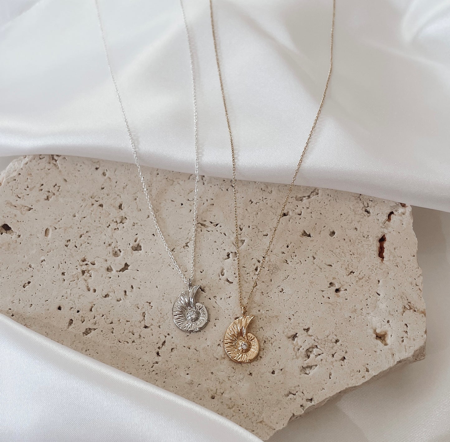 Kaipo - 18ct Gold & Silver Stainless Steel Necklace