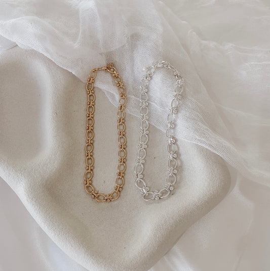 Hokulani - Gold or Silver Plated Anklet