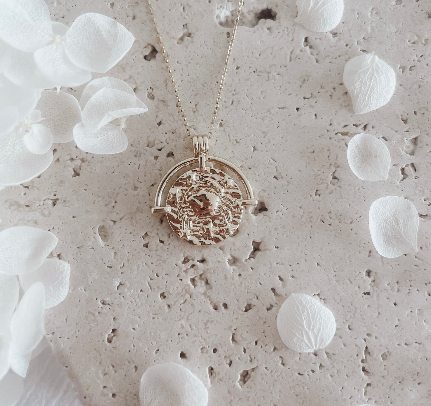 Keandra - 18ct Gold Plated Zodiac Necklace