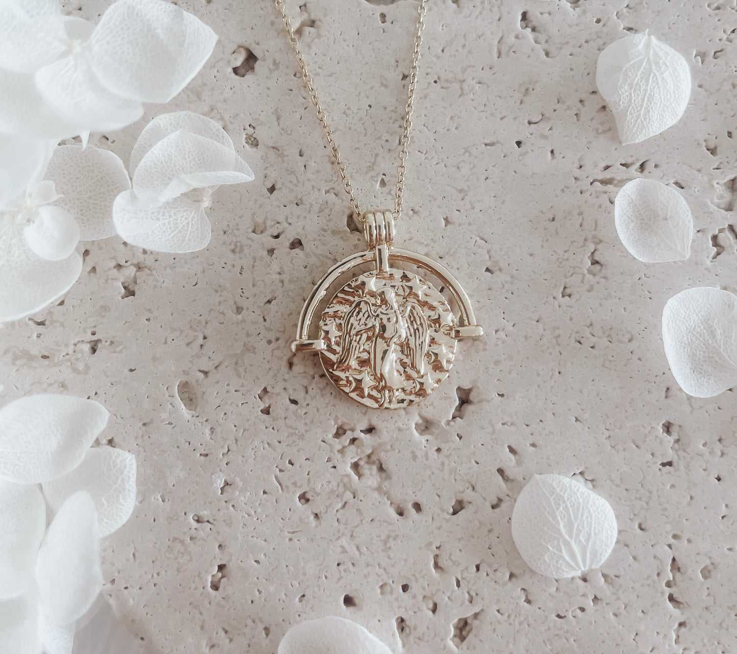 Keandra - 18ct Gold Plated Zodiac Necklace