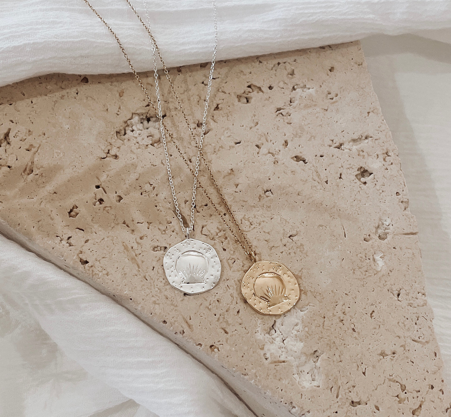 Shelby - Gold or Silver Plated Pearl Necklace